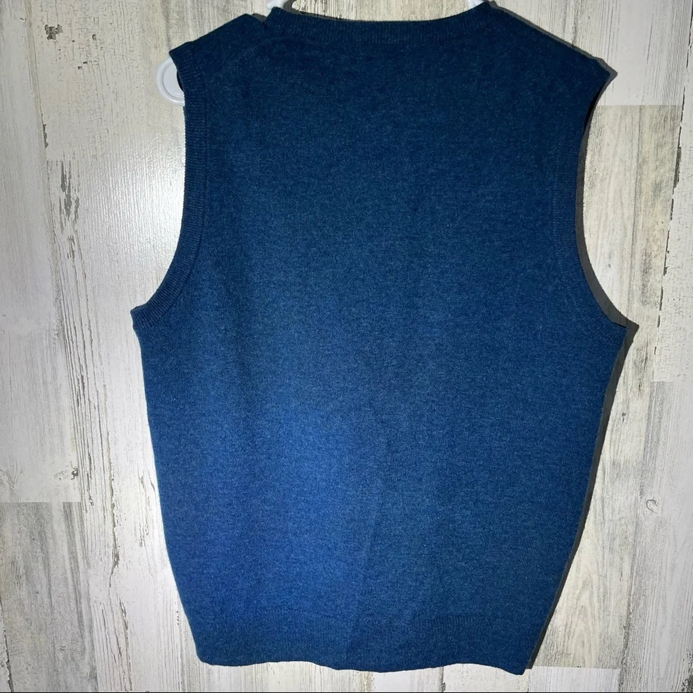 Blarney Woolen Mills Men’s Vest Size Large 100% New Lambswool